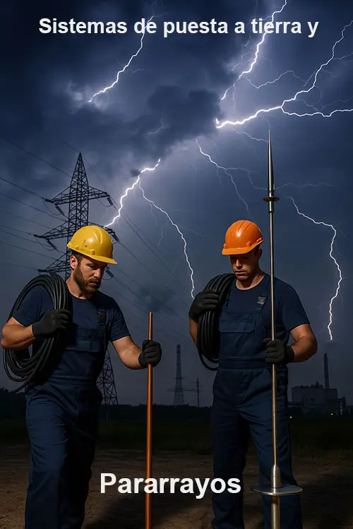 Sistemas de puesta a tierra y pararrayos 