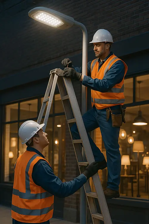 Instalaciones eléctricas comerciales e iluminación profesional