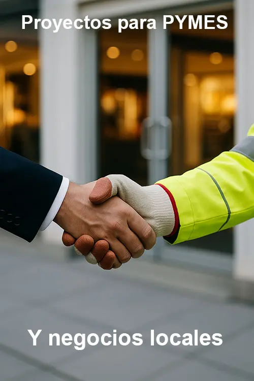
Proyectos llave en mano para PYMES y negocios locales